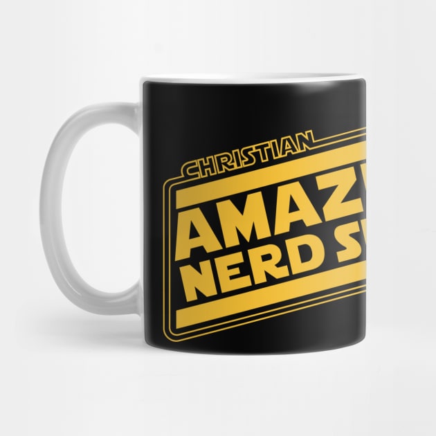 The Amazing Nerd Logo (Golden) by The Amazing Nerd Show 